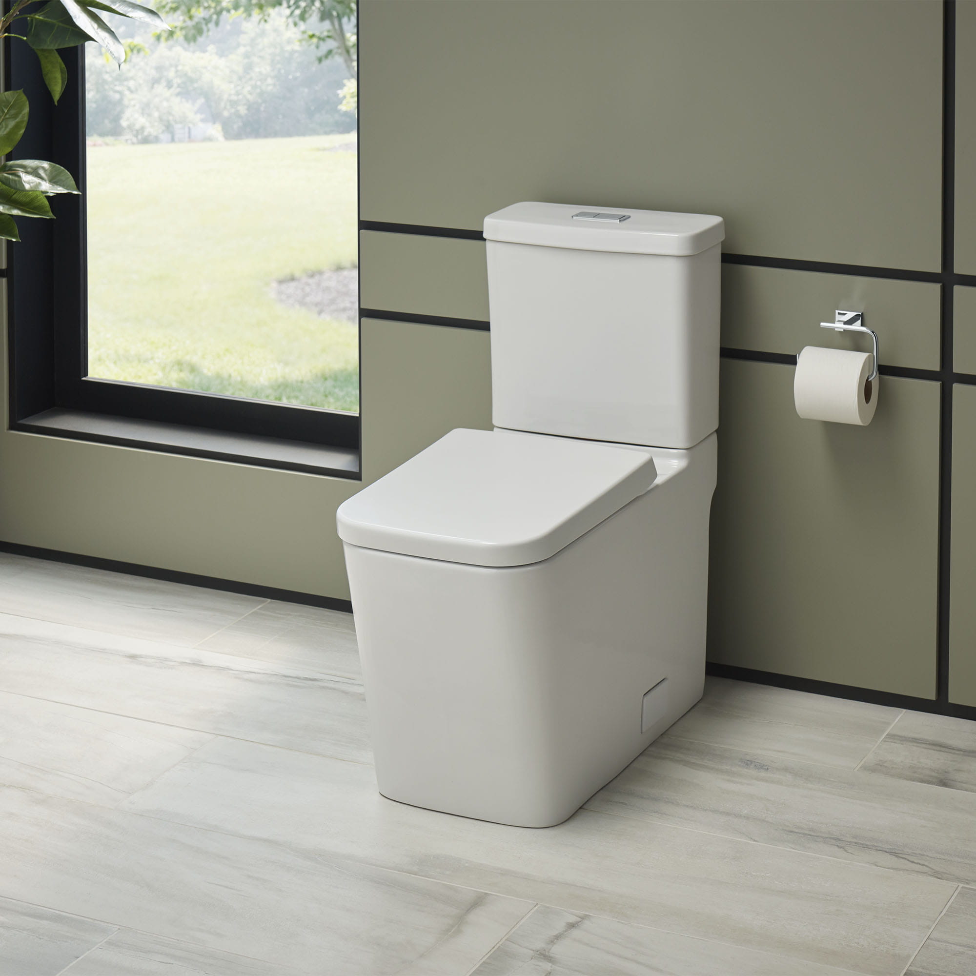 Right Height Elongated Toilet  Bowl  with Seat